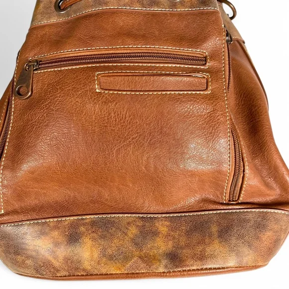 Blazin Roxx Concealed Carry Bucket Bag Ivy Copper Shoulder Purse NWOT Western - Picture 6 of 13